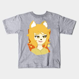 Shiba Girl Kids T-Shirt